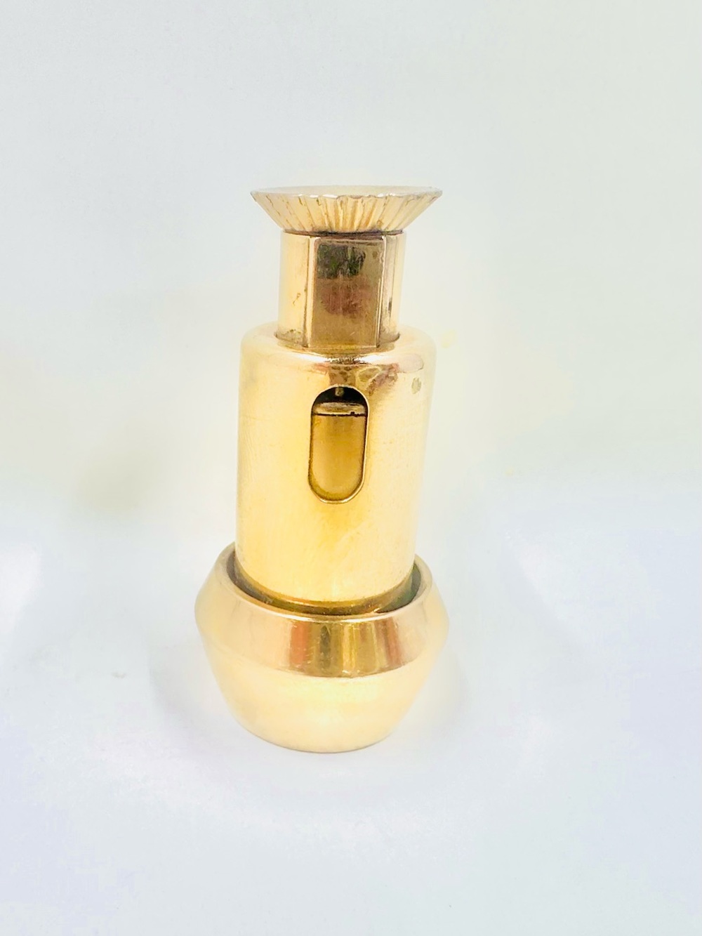 1930’s Vintage Perfume Brass Atomizer Travel Purse Size